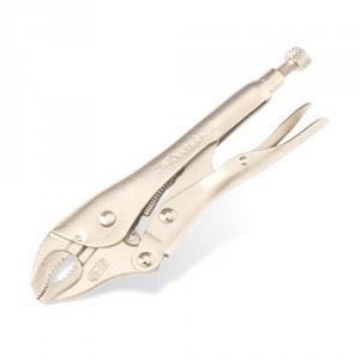 Show details for Nicholson Chrome-Moly Steel Locking Pliers  - Curved Jaws 7" 219107NB