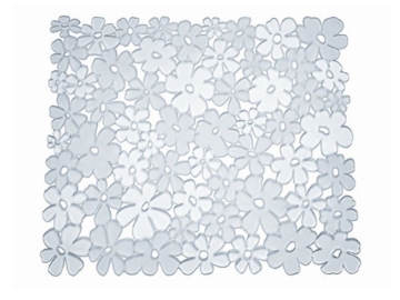 Show details for Interdesign Blumz Series - Sink Mat Clear Picture of Interdesign Blumz Series - Sink Mat Clear
