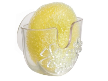 Show details for Interdesign Blumz Series - Scrubby Holder Picture of Interdesign Blumz Series - Scrubby Holder