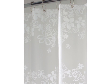 Show details for Interdesign Eva Series - Shower Curtain Fiore White Picture of Interdesign Eva Series - Shower Curtain Fiore White