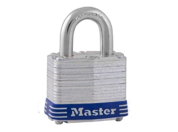Show details for Master Lock 40MM 19MM Shackle  Laminated Steel Padlock,  MSP3D Picture of Master Lock 40MM 19MM Shackle  Laminated Steel Padlock,  MSP3D