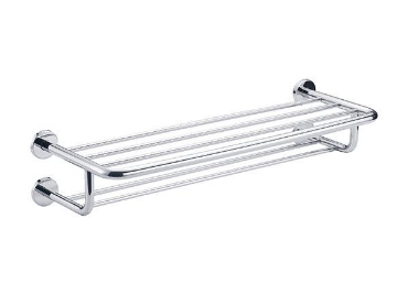 Show details for Eurostream Double Towel Rack And Rail DZB8ZZ11CP Picture of Eurostream Double Towel Rack And Rail DZB8ZZ11CP