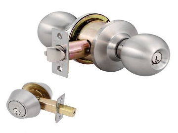 Show details for Ezset Knobset Antique Brass Cylinder Double Combination Set EZ310CBBAUS5 Picture of Ezset Knobset Antique Brass Cylinder Double Combination Set EZ310CBBAUS5