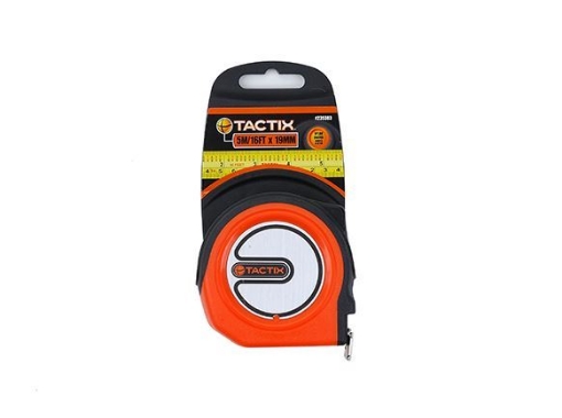 Picture of Tactix Medium Duty Tape Measure-Nyslik Blade - 5m (16ft.)