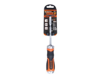 Show details for Tactix Ratchet Screwdriver 6 bits Picture of Tactix Ratchet Screwdriver 6 bits