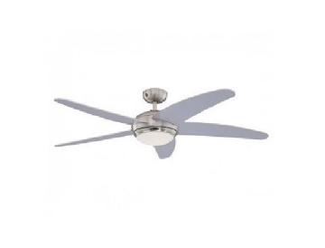 Show details for Westinghouse Bendan Nickel Finish 5 Blades 52" with Wengue Blades Picture of Westinghouse Bendan Nickel Finish 5 Blades 52" with Wengue Blades
