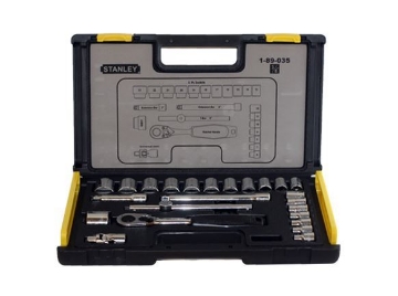 Show details for Stanley Socket Set 24PCS. ST89035 Picture of Stanley Socket Set 24PCS. ST89035