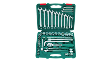 Show details for Hans 42 Pcs. Socket & Combination Wrench Set 1/2 " DR Picture of Hans 42 Pcs. Socket & Combination Wrench Set 1/2 " DR