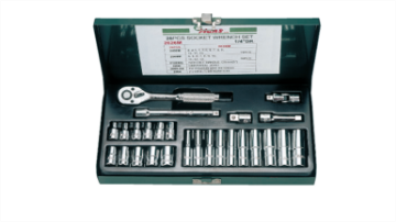 Show details for Hans 1/4" Drive 12 Points 26 Pcs. Socket Wrench Set - Inches Size Picture of Hans 1/4" Drive 12 Points 26 Pcs. Socket Wrench Set - Inches Size