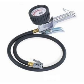 Show details for THB B24A 3" Dial Tire Inflator Gauge 0-200psi w/ 36" Hose Picture of THB B24A 3" Dial Tire Inflator Gauge 0-200psi w/ 36" Hose