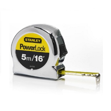 Show details for Stanley Power Lock Tape Measure 5m/16' Picture of Stanley Power Lock Tape Measure 5m/16'