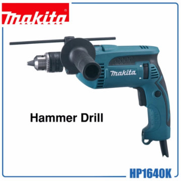 Show details for Makita Hammer Drill HP1640K Picture of Makita Hammer Drill HP1640K