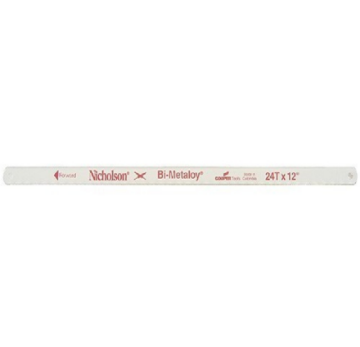 Show details for Nicholson NF1024 Bi-Metaloy® 10" x 24 TPI Hacksaw Blade (Boxed) Picture of Nicholson NF1024 Bi-Metaloy® 10" x 24 TPI Hacksaw Blade (Boxed)