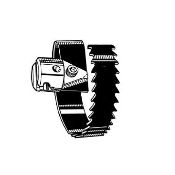 Show details for Ridgid 3" Spiral Cutter, 63075 Ridgid Spiral Sawtooth Cutter 3"