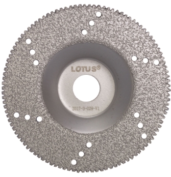 Show details for LOTUS LDC100GC TI Coated Diamond C/G Disc Picture of LOTUS LDC100GC TI Coated Diamond C/G Disc