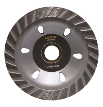 Show details for LOTUS LDCW04R Diamond Cup Wheel (Rim) Picture of LOTUS LDCW04R Diamond Cup Wheel (Rim)