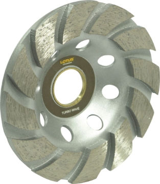 Show details for LOTUS LDCW04W Diamond Cup Wheel (Wave) Picture of LOTUS LDCW04W Diamond Cup Wheel (Wave)