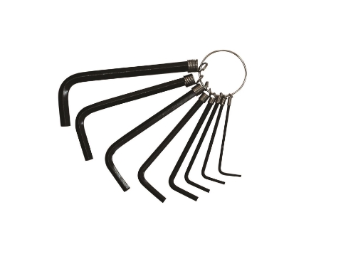 Picture of LOTUS LHK008M Hex Key Ring set Metric 8PC