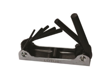 Show details for Lotus LFH0308M Folding Hex key MET 8PC Picture of Lotus LFH0308M Folding Hex key MET 8PC