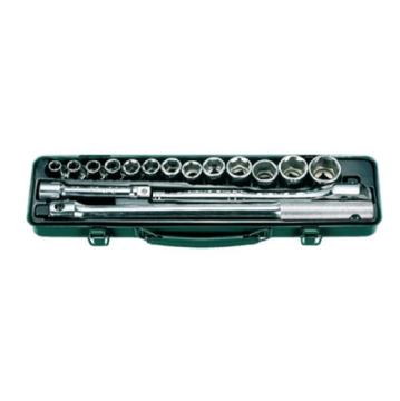 Show details for Hans 4616MB 1/2" Drive 16Pcs. Socket Wrench Set (For Chrom) Hans socket wrenches work well with hard-to-reach fasteners, nuts, and bolts.