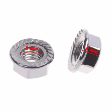 Show details for 304 Stainless Steel Flange Nut Picture of 304 Stainless Steel Flange Nut