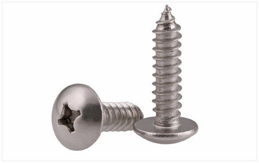 Picture of 304 Stainless Steel Tapping Screw Truss Head (Metal Screw)