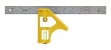Show details for Stanley Die Cast Combination Square 46-028-20 Picture of Stanley Die Cast Combination Square 46-028-20