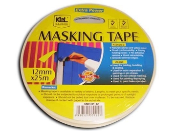 Show details for KL & LING Int Inc Masking Tape, KISM0112 Picture of KL & LING Int Inc Masking Tape, KISM0112