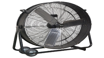 Show details for Deton 3-Blade Drum Fan 36'' Black, DNHVF90L36BLK Picture of Deton 3-Blade Drum Fan 36'' Black, DNHVF90L36BLK