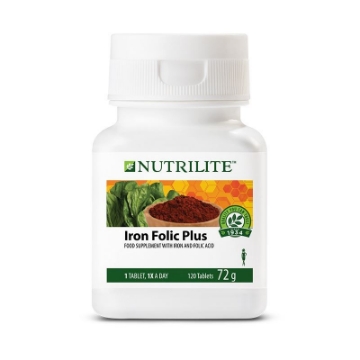 Show details for Nutrilite Iron-Folic Plus Tablet Picture of Nutrilite Iron-Folic Plus Tablet
