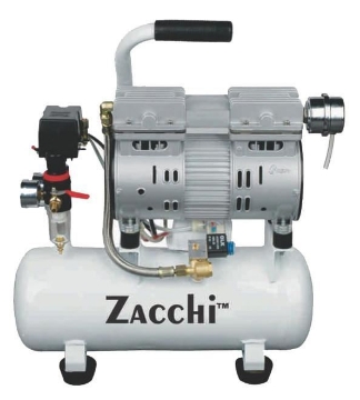 Show details for ZACCHI Oil Free Noiseless Compressor OF750-24L Picture of ZACCHI Oil Free Noiseless Compressor OF750-24L