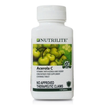 Show details for Nutrilite Acerola C Chewable Tablet Picture of Nutrilite Acerola C Chewable Tablet