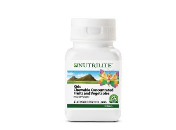 Show details for Nutrilite Kids Chewable Concentrated Fruits And Vegetables Tablet Picture of Nutrilite Kids Chewable Concentrated Fruits And Vegetables Tablet