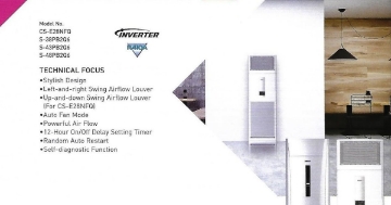 Show details for Panasonic S/U-38PB2Q6 4.5HP, Floor Mounted, Inverter Picture of Panasonic S/U-38PB2Q6 4.5HP, Floor Mounted, Inverter