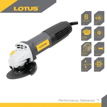 Show details for LOTUS Angle Grinder 4" Toggle  750W LTSG7500T Picture of LOTUS Angle Grinder 4" Toggle  750W LTSG7500T