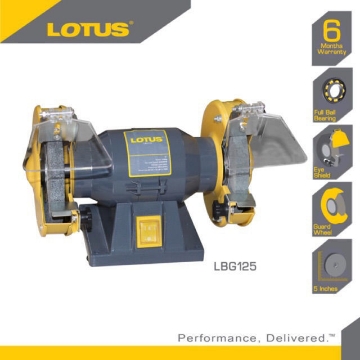 Show details for LOTUS Bench Grinder 5" 1/4HP  LBG125 Picture of LOTUS Bench Grinder 5" 1/4HP  LBG125