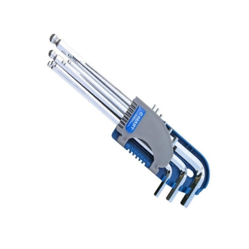 Show details for 9-Piece ball Hex Key Set, Extra Long Arm F0021 Picture of 9-Piece ball Hex Key Set, Extra Long Arm F0021