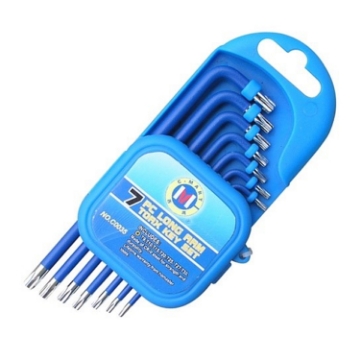 Show details for 7-Piece Torx Key Set F0022 Picture of 7-Piece Torx Key Set F0022