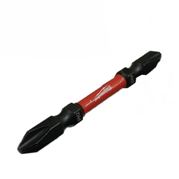 Show details for MILWAUKEE Screw Driver Bit 65mm PH2/PH2 Double End 48-32-4361 Picture of MILWAUKEE Screw Driver Bit 65mm PH2/PH2 Double End 48-32-4361