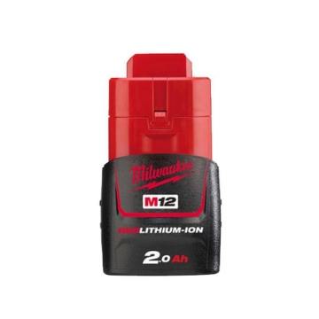 Show details for MILWAUKEE 2.0Ah Red Li-ion M12B2 Picture of MILWAUKEE 2.0Ah Red Li-ion M12B2
