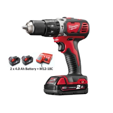 Show details for Hammer Drill Driver Set M18BPD-202C Picture of Hammer Drill Driver Set M18BPD-202C