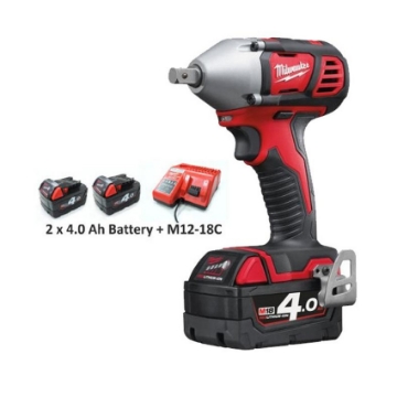 Show details for Impact Wrench Set M18BIW12-402C Picture of Impact Wrench Set M18BIW12-402C
