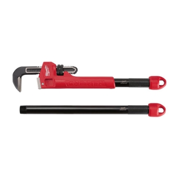 Show details for MILWAUKEE Cheater Pipe Wrench 48-22-7314 Picture of MILWAUKEE Cheater Pipe Wrench 48-22-7314