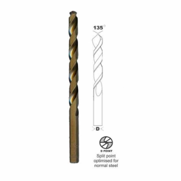 Show details for HSS-Co Metal Drill Bits ANSI HSSCo-0132 Picture of HSS-Co Metal Drill Bits ANSI HSSCo-0132