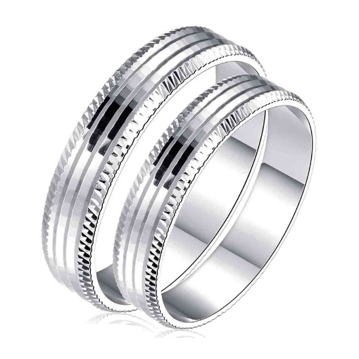 Picture of 925 Silver, Couple Ring- CS-028