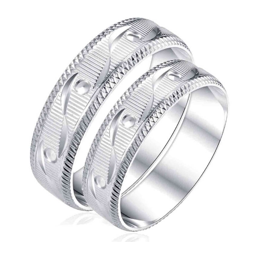 Picture of 925 Silver, Couple Ring- CS-042