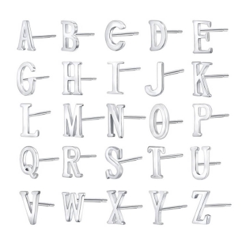 Picture of Letter Earring- DS-A