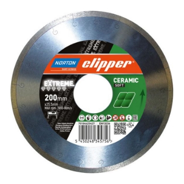 Show details for NORTON CLIPPER EXTREME CERAMIC CONTINOUS 70184603269 Picture of NORTON CLIPPER EXTREME CERAMIC CONTINOUS 70184603269