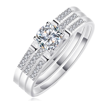 Picture of 925 Silver Jewelry,Set Ring- SR-323