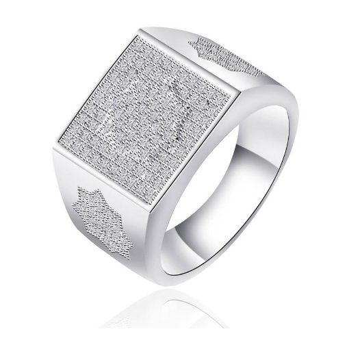 Picture of 925 Silver Jewelry,Mens Ring- SR-380